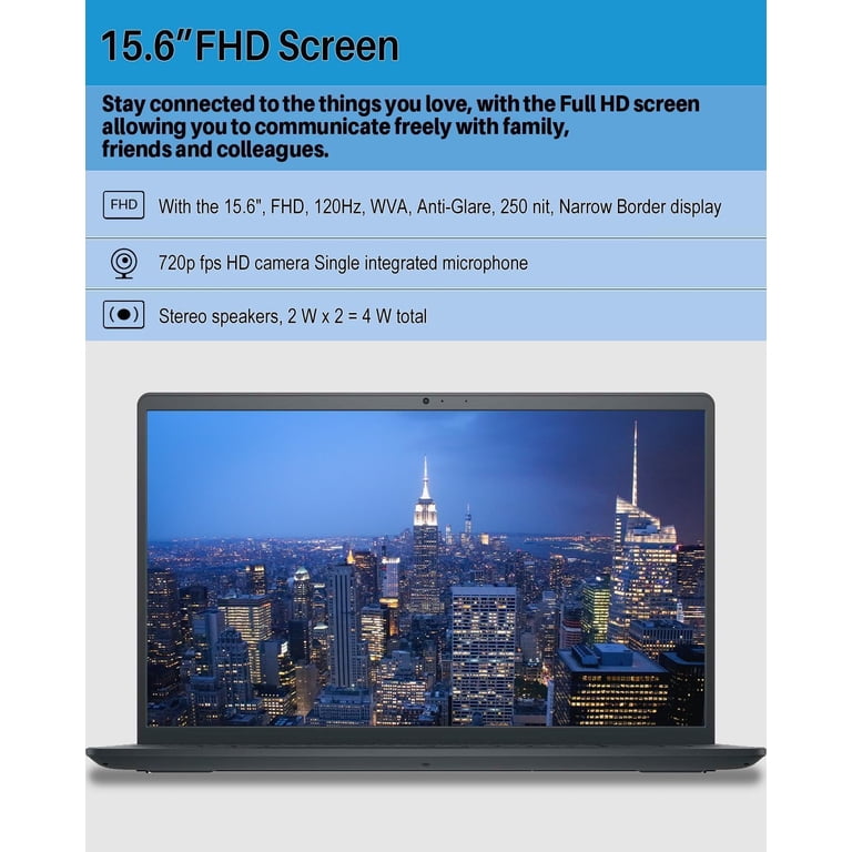 Dell Inspiron 15 3520 Laptop, 15.6