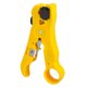 thumbnail image 3 of Pelacables coaxial con carcasa de ABS, cuchilla SK5, pelacables portátil incisivo, color amarillo, 3 of 12