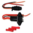thumbnail image 5 of Trolling Motor Plug Socket Set - 60 Amp 12-24 Volt 8 Gauge 2 Wire Marine Connector - Heavy Duty Boat Wiring Harness with Butt Connectors, 5 of 5