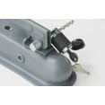 thumbnail image 1 of DeadBolt Trailer Coupler Lock RC1 Flush Lock Design; Black; Nickel Chrome Finish, 1 of 3
