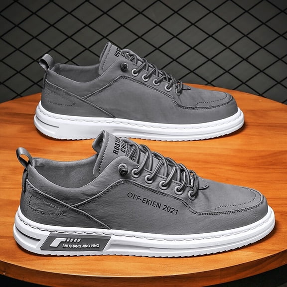 Men'S Lightweight Breathable Canvas Sneakers - Korean Fashion Casual Shoes with Elastic Closure, Durable Rubber Sole & EVA Cushioning for Sports & Casual Attire, All-Season Comfort