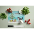 thumbnail image 3 of Aussiedoodle #1 Christmas Tree Glass Cutting Board Large, 3 of 4