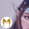 thumbnail image 4 of 1 par hadas suaves Pixie Elven disfraz de boda Dorado 10cm Sunnimix Oreja de elfo de Halloween, 4 of 7