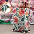 thumbnail image 4 of Pioneer Flower Floral Print Pattern Luggage Cover Fashion Suitcase Cover Baggage Covers Fit 25-28 Inch Luggage (Go Travel), 4 of 5
