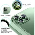 thumbnail image 4 of Southwit for iPhone 14 Pro & iPhone 14 Pro Max Camera Lens Protector, Ultra Clear [Case Friendly] [Aluminum Edge] 9H Hardness Camera Ring Cover with Easy Installation Tray [3Pcs in 1 Set] -Green, 4 of 5