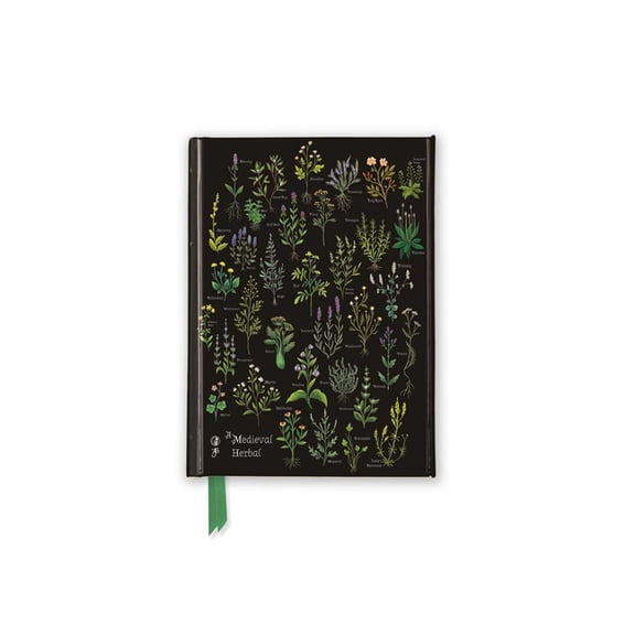 Flame Tree Pocket Notebooks Anna Stead: A Medieval Herbal (Foiled Pocket Journal), (Hardcover)