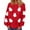 Red, variant on Arlun Halloween Sweatshirts for Women Cute Ghost Graphic Crewneck Sweatshirts Womens Cute Printed Long Sleeve Loose Lightweight Tops 2025 Fall Winter Hoodles Pullovers White XL
