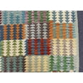 thumbnail image 4 of Kilim Flatweave 7X10 Reversible Multicolor Wool Rug # 13574, 4 of 7