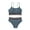 Blue, variant on Swim Suits for Women 2025 One Piece Tummy Control Womens Bathing Suits One Piece Womens Swimwear 2025 2 Pieces Beachwear for Plus Size Women 2025 Scalloped V Neck