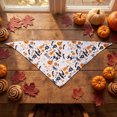 thumbnail image 6 of AuroraX Halloween Dog Bandana Scarf Halloween Cat Dog Kerchief Soft Lightweight Adjustable Triangular Pet Costume Accessories White National Dog Day International Cat Day, 6 of 6