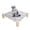 White Diamond, variant on Pozico Wooden Frame Elevated Pet Bed Hammock, Breathable Mesh Portable Raised Pet Cot for Small Cats and Dogs, Black Diamond Pattern Indoor Outdoor
