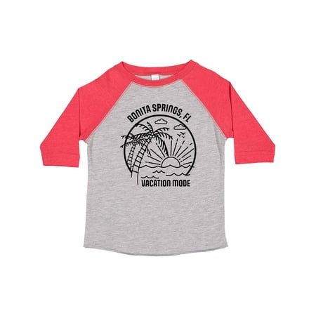 

Inktastic Summer Vacation Mode Bonita Springs Florida Gift Toddler Boy or Toddler Girl T-Shirt