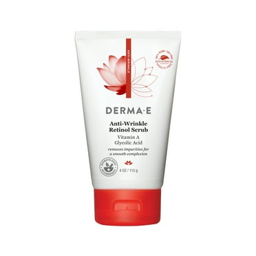 Derma E Anti-Wrinkle Retinol Scrub, 4 oz
