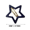 thumbnail image 3 of 6Pcs Metal Snap Hair Clips Star Barrettes Hair Accessories For Women Girls Stylish Non- Hairpins Decorative Hair Clips 6PCS, 3 of 8
