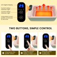 thumbnail image 3 of Cordless Electric Heated Lunch Box, 1L, Green, Battery Powered, USB Rechargeable, Adjustable Heating Time, Comes with Tableware and Insulated Bag, Used for Trucks, Camping, Offices, 3 of 5