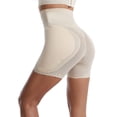 thumbnail image 4 of Fajas de mujer con almohadillas de cadera de elasticidad que levantan la talladora para entrenamiento Blanco Grande Zulema none, 4 of 7