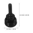 thumbnail image 3 of HLONK 4 Sets Furniture Leveler Chair Leg Extenders Desk Legs Adjustable Feet Screw on Levelers, 3 of 6