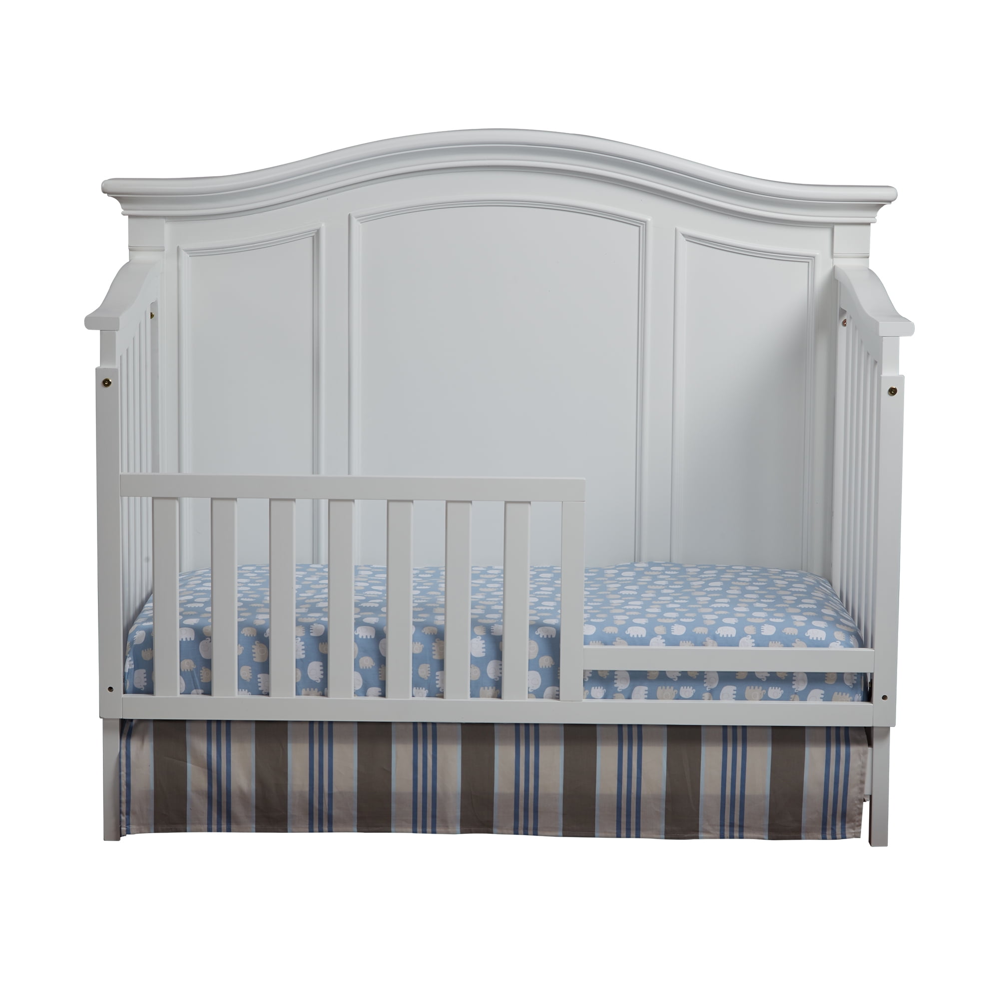 Baby Cache Glendale 4-in-1 Convertible Crib in Pure White