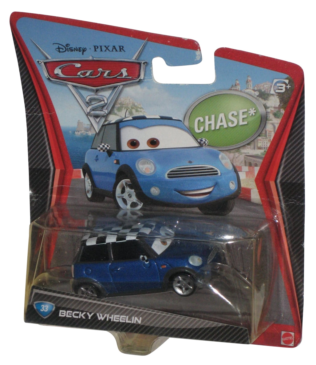Disney Pixar Cars 2 Movie Becky Wheelin Die Cast Mattel Toy Car #33 - Walmart.com - Walmart.com
