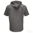 thumbnail image 3 of OGLCCG Men's Short Sleeve Summer Hoodies Casual Cotton Workout Pullovers Tops Lightweight Sport Gym Athletic Hooded Shirt,L,Gray, 3 of 6