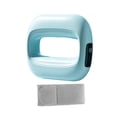 thumbnail image 3 of Masajeador de fascia portátil con 5 velocidades, vibración, ajustable, USB, anillo masajeador de cuerpo completo Azul, 3 of 9