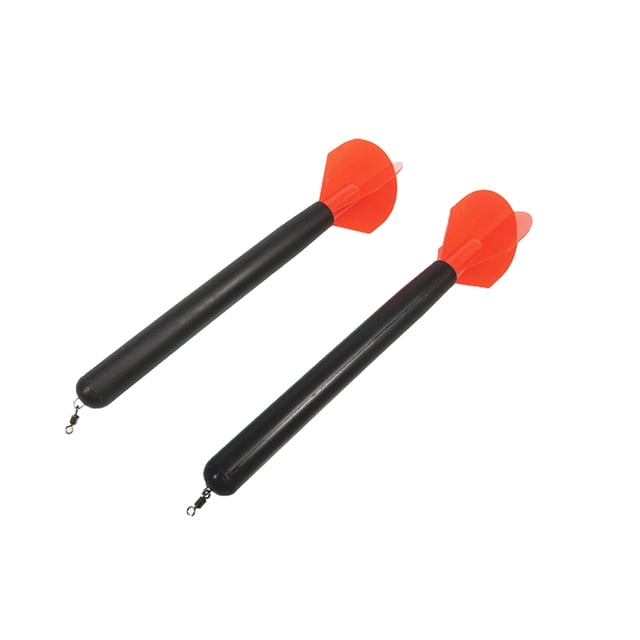 Yuarrent Marcador de pesca de 2 piezas, cola multifuncional con Kit de deriva de peso, juego de boya de carpa de posición resistente al Pescar
