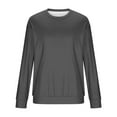 thumbnail image 2 of ZUKMRJPC Men's Crewneck Sweater Soft Cozy Long Sleeve Pullover Sweaters Classic Solid Color Regular Fit Basic Fall Winter Knitted Tops, 2 of 4