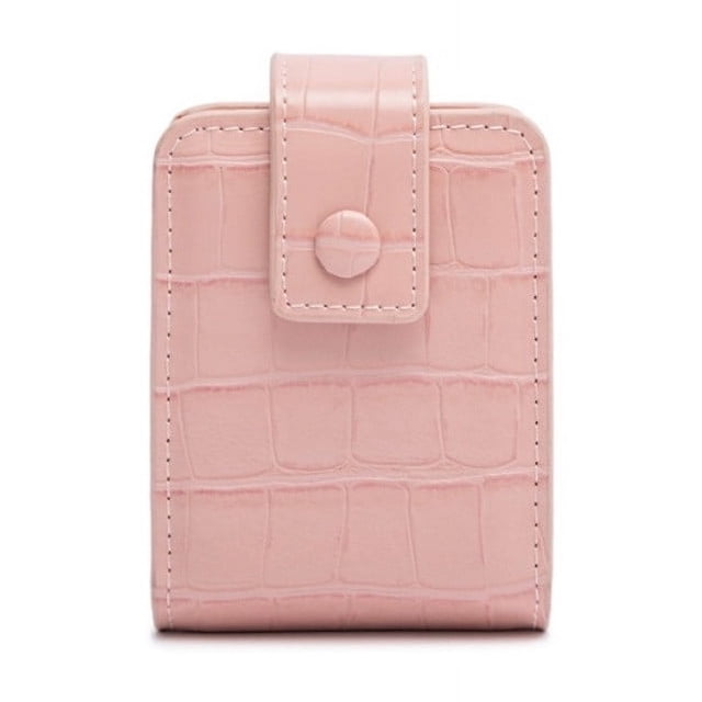 Apmemiss Clearance Makeup Lipstick Case with Mirror Lipstick Holder for Purse,Mini Portable Lip Gloss Cosmetic Pouch,Lipstick Case Holder for Women Travel Makeup Pouch Takes Up to 3 Lipstick Box