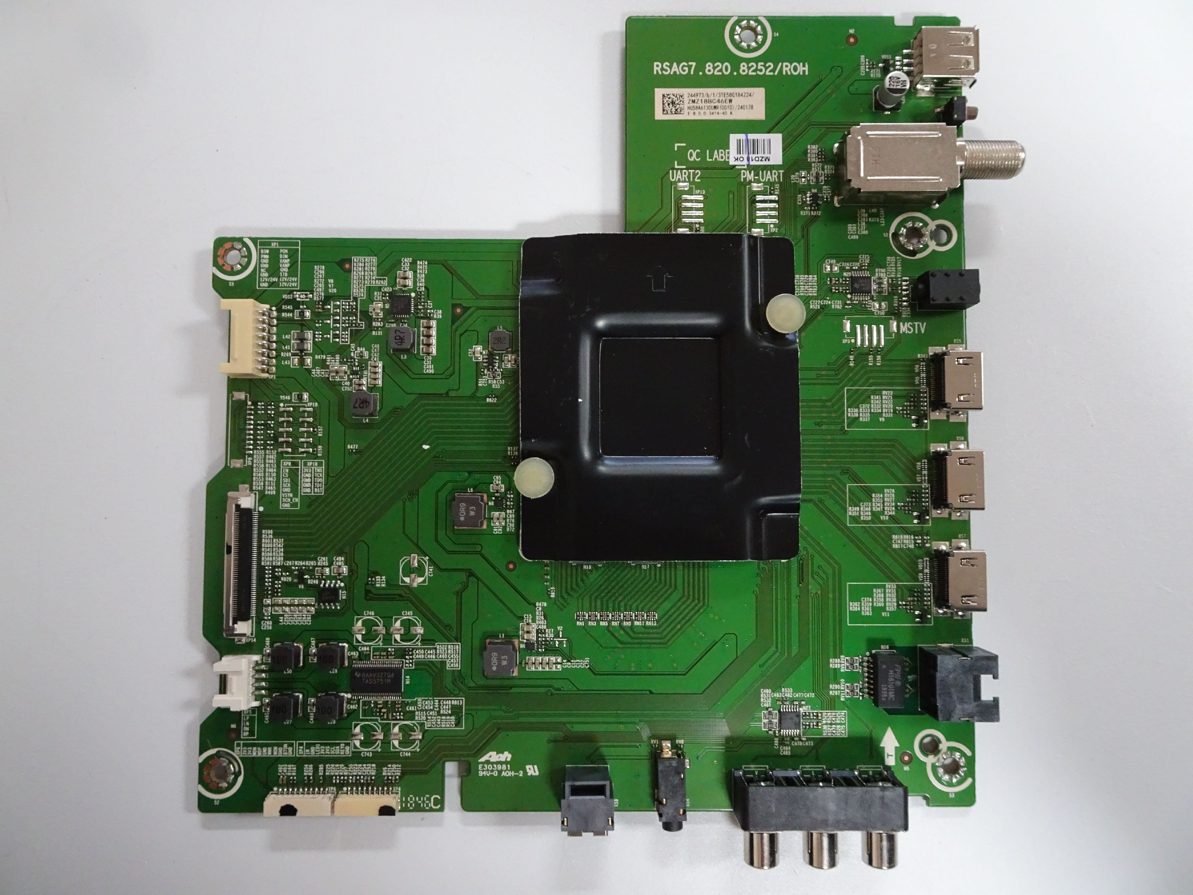 Sharp LC58Q7330U Main Board (240178, RSAG7.820.8252.ROH) 244973