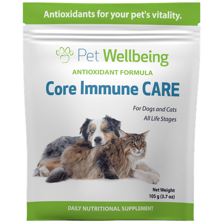 UPC: 0661822002063 | Pet Wellbeing Natural Daily Nutritional Supplement for Cats  Core Immune CARE 3.7oz (105g)