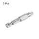 thumbnail image 3 of 5uds T45 Estrella 5 Puntos Puntas de Destornillador 1/4" Hexagonal Vástago 2" Longitud Magnético Seguridad Torx Cabeza Tornillo Destornillador, 3 of 5