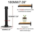 thumbnail image 1 of Wall Storage Shelf Holder Brackets Book Shelving Industrial Steampunk Iron Pipe, 1 of 8