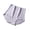 Purple, variant on Jamicy Womens Underwear Comfortable High Waist Underwear Stretch Panties Natural Silk Crotch Soft Cotton Briefs Pantie