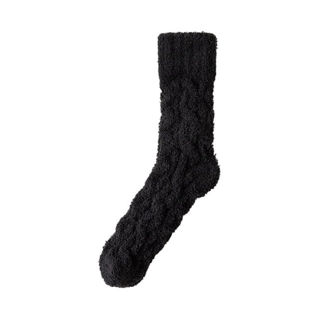 Fuzzy Zapatillas Calcetines para las Mujeres Espesado Pelo Hinchado, Calcetines Suaves para las Mujeres Fuzzy, Invierno Dormir Cálido, Medio Ternero, Acogedor, Hogar Y Regalo