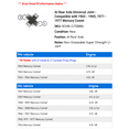 thumbnail image 2 of At Rear Axle Universal Joint - Compatible with 1963 - 1969, 1971 - 1977 Mercury Comet 1964 1965 1966 1967 1968 1972 1973 1974 1975 1976, 2 of 2