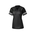 thumbnail image 5 of Ladies Football Replica Jersey Color Black/White 2X-Large Size, 5 of 10