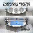 thumbnail image 2 of Spargos Urinal Trough Screen Deodorizer, 12 Pack Ocean Breeze, Full-Length Anti-Splash Urinal Cakes, 2 of 9