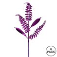 thumbnail image 3 of Vickerman QG192266 33 in. Purple Fern Leaf Spray - 6 per Bag, 3 of 3