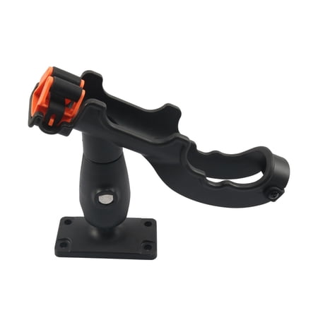 Multiple Angles Adjustable Fishing Rod Support Swivels Base Rotating Boats Fishing Rod Stand Fixers Mount Bracket Enduring