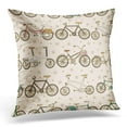 thumbnail image 1 of BSDHOME Housse de Coussin Motif Vélo 20x20 Pouces, 1 of 1