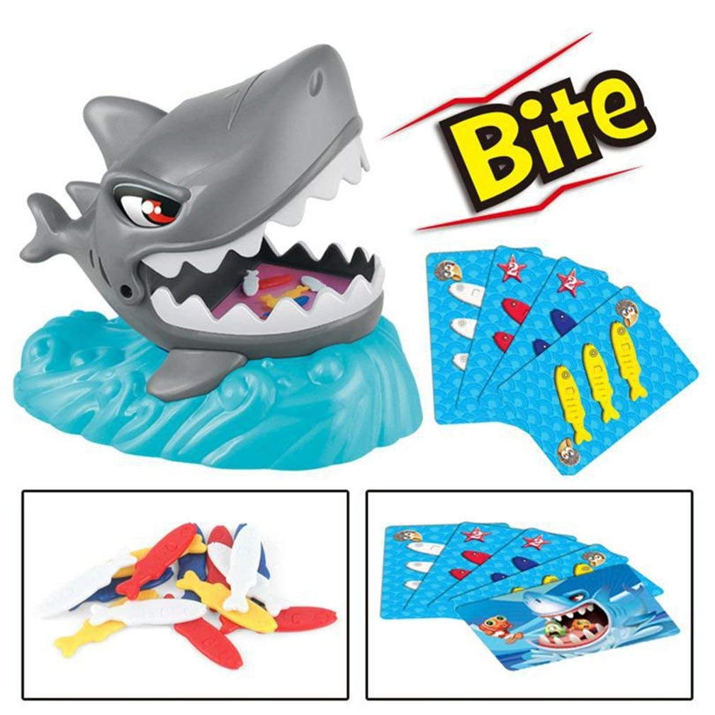 Shark Bite: Save Your Catch Before He Snaps! | Family Fun Fishy Board Game  | Kids Action Games | For 2-4 Players | Ages 4+