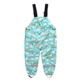 thumbnail image 1 of Pantalones impermeables con tiras de dibujos animados para bebés, niños y niñas., 1 of 8