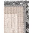 thumbnail image 7 of Unique Loom Aurelia Collection Area Rug - Trajan (2' x 8' Runner Charcoal/Black), 7 of 7