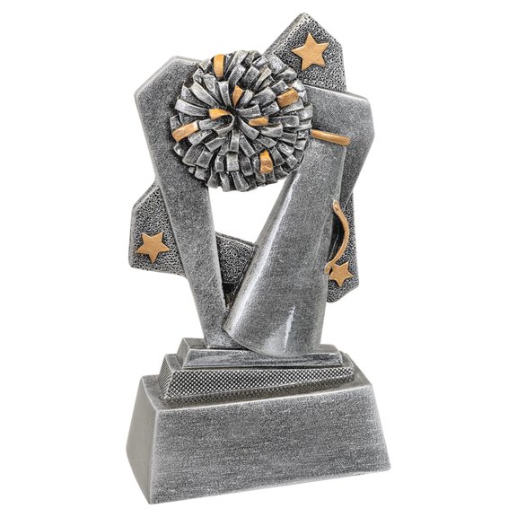Triumph Cheerleading Resin Trophy