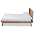 thumbnail image 3 of Baxton Studio Nura Walnut Brown Finished Wood and King Size Platform Bed, 3 of 10