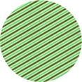 thumbnail image 1 of Ahgly Company Machine Washable Indoor Round Transitional Light Green Area Rugs, 4' Round, 1 of 7
