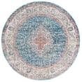 thumbnail image 2 of SAFAVIEH Madison Faris Oriental Area Rug, Beige/Blue, 6'7" x 6'7" Round, 2 of 9