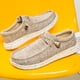 thumbnail image 2 of Zapatos para niños Resbalón de lona transpirable en mocasines planos Elástico ajustable casual 42-46 EVA Calzado perezoso resistente al aire libre 42 Inevent AP003942-01, 2 of 7