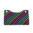 thumbnail image 3 of Picia Rainbow Hearts Pattern Long Tissue Box Cover,PVC Leather Triangle Holder,Tissue Box Holder with Magnetic Bottom,Facial Paper Organizer Dispenser-7.9"X4.9"X4.5", 3 of 9
