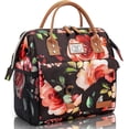 thumbnail image 1 of Biwat Lunch Bags for Women Insulated Lunch Box for Women, Leakproof Lunch Kit Wide Open Food Container Cooler Bag for Work,Picnic,Floral, 1 of 4